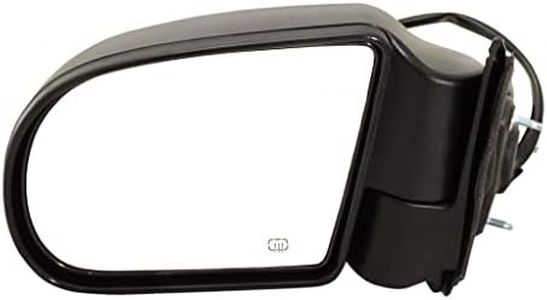 For Chevy S10 Blazer 2001 2002 2003 2004 2005 Door Mirror Driver Side | Power | Heated | Textured | RPO-DD0/RPO-DK2 | Standard/Extended/Crew Cab | Replacement For 15105941 | GM1320192