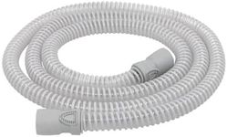 LifeSource 15mm Slim CPAP Hose, Lightweight Medical Grade, 6 Foot Slim CPAP Hose, Compatible with All Major CPAP Machines, CPAP Replacement Supplies, CPAP Hoses Made in USA, Gray, Quantity 1