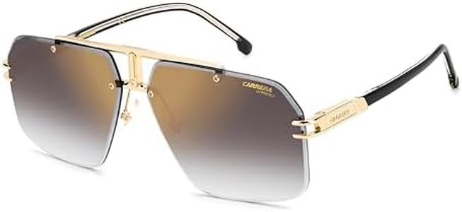 Carrera Unisex CARRERA 1054/S Sunglasses, GOLD BLACK, 63