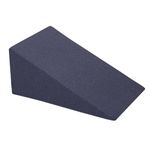 Petsona Dogs Ramp For Bed Or Sofa, Foam Steps For Dogs And Cars, Pet Soft Ladder, Removable And Washable Cover, Navy Blue