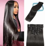 LORIEN Clip in Hair Extensions Real