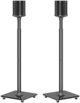 MOUNTUP Speaker Stands Pair for Sonos One,One SL,Play: 1,Adjustable Height Speaker Stand,Extends 34.2" to 43.4", Rear Surround Sound,Floor Standing Speaker Holder, Up to 11LBS, Wire Management MU9134