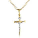 Barzel Cross Necklace for Women, Me