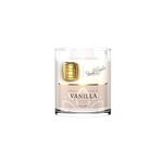 Large Vanilla Candle - Candle Gift for Women & Men with Lid - (300g/60hr) Long Burn Time with Vanilla, Cream & Caramel - Organic & Vegan Scented - Calming & Sweet