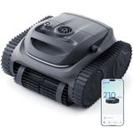 Bublue 700 C10E Pool Cleaner Robot, Robotic Cordless Pool Vacuum w/Superior Suction, Triple Motors, Smart Navigation, APP Control, Wall/Waterline, 210-Min Runtime for Inground Pools up to 861 Sq.Ft