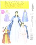 McCall's M6817 Women's Fairy Tale Princess Dress Halloween Costume Sewing Pattern, Sizes S-L