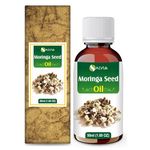 Salvia Moringa Seed Oil (Moringa oleifera) Carrier Oil for Skin, Hair & Massage – Lightweight Botanical Oil for DIY Skincare & Body Care – 50 ml / 1.69 fl oz