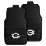 FANMATS - 8756 NFL Green Bay Packers Vinyl Heavy Duty Car Mat, 18"x27"