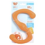 West Paw Zogoflex Bumi Interactive Tug of War Durable Dog Play Toy, 100% Guaranteed Tough, It Floats!, Made in USA, Large, Tangerine