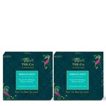 TGL Co. Miracle Mint Herbal 16 Tea Bags | Refreshing Aroma of Peppermint | Relives Stress | Improves Oral Health | Help Digestion | Pack of 2