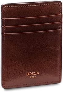 Bosca 78-Dolce - Parent, Dark Brown, 4.25" x 3" x 0.5"