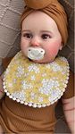 iCradle Reborn Baby Dolls Girl Realistic 24 Inches Handmade Reborn Toddler Real Life Like Newborn Baby Doll Collectible Art Doll for Kids and Collectors