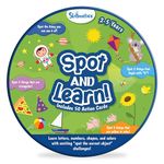 Skillmatics Flash Cards for Toddlers - Spot & Learn Letters, Numbers, Shapes & Colours, Preschool Learning, Travel Toys, Gifts for Kids Ages 2, 3, 4, 5