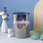 JHY DESIGN 3-Wick Glass Flameless C