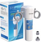 ICEPURE Under Sink Water Filter System, 3 Years or 22000 Gallons Ultra High Life NSF/ANSI 42 Certified, Removes Heavy Metals,Chlorine,Direct Connect Under Counter Drinking Water System, USA Tech