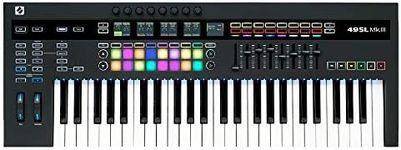 Novation 49SL MkIII, 49-key MIDI & CV equipped Keyboard Controller with 8 Track Sequencer