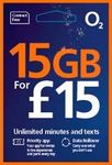 O2 dual/triple payg sim card (standard, micro & nano) Preloaded with £15 prepaid credit. Works on ALL unlocked mobile phones in the UK. Fits ALL phones & models like Samsung, Iphone, Nokia, etc