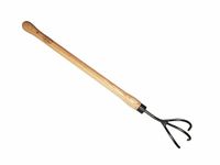 Dewit 3-Tine Cultivator with Drop Grip Handle