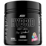 Hybrid Pre Workout 320g - Pre Workout Supplement by Freak Athletics - Pre Workout Powder Made in The UK (Rainbow Candy)