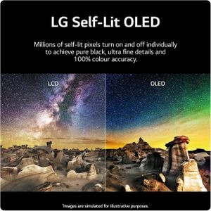 LG 42" OLED 4K Smart TV – Ultra HD HDR, ThinQ AI