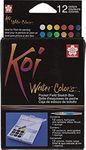 Sakura Koi Water Sketchbox, Multi-Coloured, Set of 12