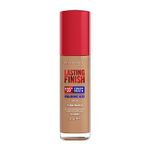 Rimmel Lasting Finish 35Hr Foundation 303 Honey, Full Coverage, Hydrating, SPF20, Hyaluronic Acid, Vitamin E, 2% Niacinamide, All Day Wear, Vegan, Cruelty Free