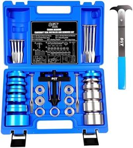 SGT Crank Bearing Camshaft Seal Installer and Remover Set,33pcs Crank Bearing Camshaft Seal with Seal Puller,Crank Seal Installer kit for Automotive Engine Repair