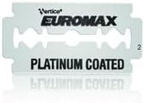 Euromax - 100 Double Edge Platinum Coated Razor Blades