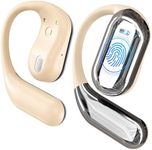 CoolJumper Ultra Open Ear Headphones - Bone Conduction Earphones Wireless Bluetooth 5.4, Waterproof Deep Bass Earbuds for Fitness and Running, Secure Fit for Small Ears, Sweat-Resistant for Workouts