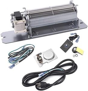 Replacement Fireplace Blower Fan Kit for Continental Napoleon Fireplaces, GZ550-1KT GZ550 Fireplace Blower, Fireplace Blower Kit for Continental BCDV36NTR CDV36PTR CDV34 CDV36NTR, Rotom HB-RB58 HBRB58