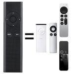 Alkia Remote Control Compatible with Apple TV 4K HD, Fit for Apple TV 1st 2nd 3rd 4th 5th Generation, for Apple TV2 TV3 Box Mac MacBook iPhone iPad, for Apple MC377LL/A A2169 A1842 A1625 A1427 A1469