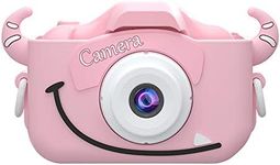 Kids Camera Front and Rear Dual Cameras 2000W 1080P HD 32G SD Card 2.0'' Screen Rechargeable Video Camcorder Birthday/Christmas/New Year Toy Gifts for 3-12 Year Old Girls Boys