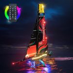 Remote Control Light Kit Compatible with Lego 42174 Emirates Team New Zealand AC75 Yacht (No Model), Led Light Set for Emirates Team New Zealand AC75 Yacht Creative Toys