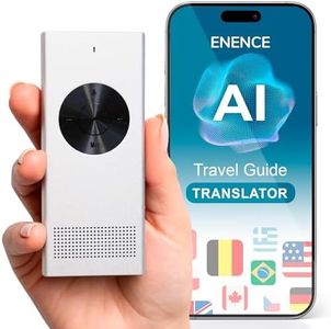 Enence PRO Instant Two Way Real Time Voice Translator, Smart Portable Foreign 60+ Languages Easy Translator Device, Pocket Dictionary for Business, Learning, Travel