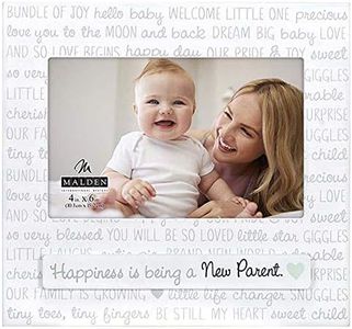 Malden International Designs Cadre bébé MDF, blanc