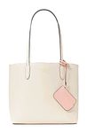 Kate Spade Ava Reversible Leather Tote (Parchment)