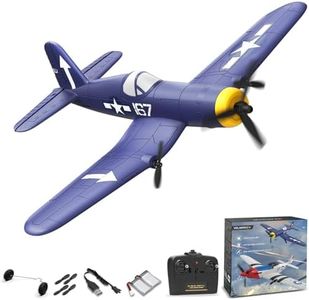 VOLANTEXRC RC Plane for Beginners, 2.4GHz 3CH Radio Controlled Aeroplane F4U with with 6-axis Gyro Stabilizer, Remote Control Airplane for Adults & beginners (762-8)