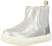 Carter's Girl's Dorsey Sneaker Silver 13 M US Little Kid