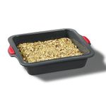 Starfrit Silicone 8" Square Cake Pan with Integrated Metal Frame