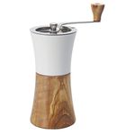 Hario Ceramic Coffee Mill Wood, White, 91 x 87 x 208 cm