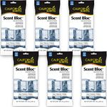 CALIFORNIA SCENTS Car Air Freshener, Power Bloc Car Odor Eliminator for Cars, Trucks, Ice, 0.88 Oz, 6 Pack