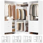 Aheaplus Closet System with 3 Sets,