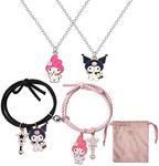 Smarow Cute Couples Keychains Neckl