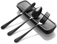 Portable Utensils Set with Case, 4p