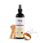 Rey Naturals Aqua Range | Cedarwood & Rice Water Hair Growth Spray -200ml | Non-Oily Rice Water Mist For Smooth Frizz Free Hair | Cedarwood Extract For Dry & Itchy Scalp | Minimize Hairfall & Dandruff