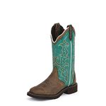 Justin Boots Women's Gypsy Collection 12" Soft Toe, Brown, 7.5