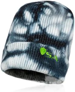 S A Tie Dye Beanie | Black | Shield