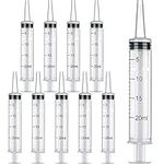 10 Pack Plastic Syringe Liquid Meas