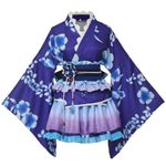 GRACEART Japanese Yukata Kimono Costume Anime Cosplay Robe