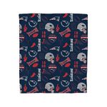 Pegasus Home Fashions New England Patriots 50'' x 60'' Collage Icons Polar Fleece Blanket